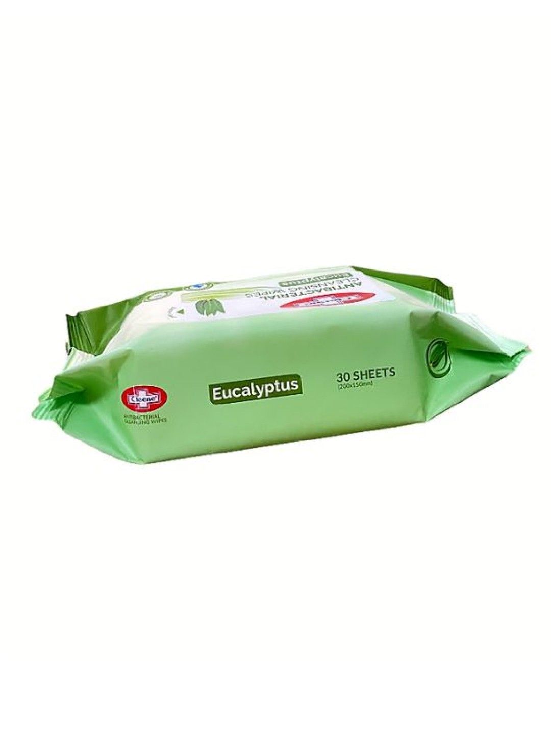 Cleene Antibacterial Cleansing Wipes Eucalyptus (No Color- Image 3)