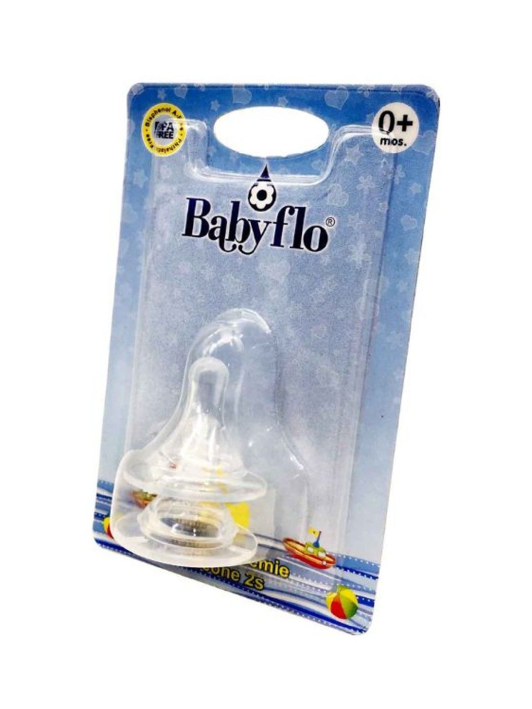Babyflo Nipple Preemie Silicone (2pcs) (No Color- Image 2)