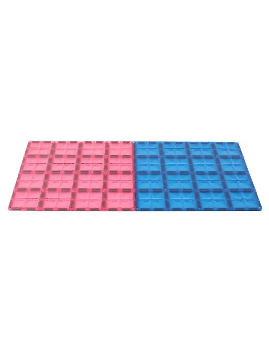 Tala Toys Tala Tiles Magnetic Tiles (2-Piece Baseplate Set) (Blue and Pink- Image 3)