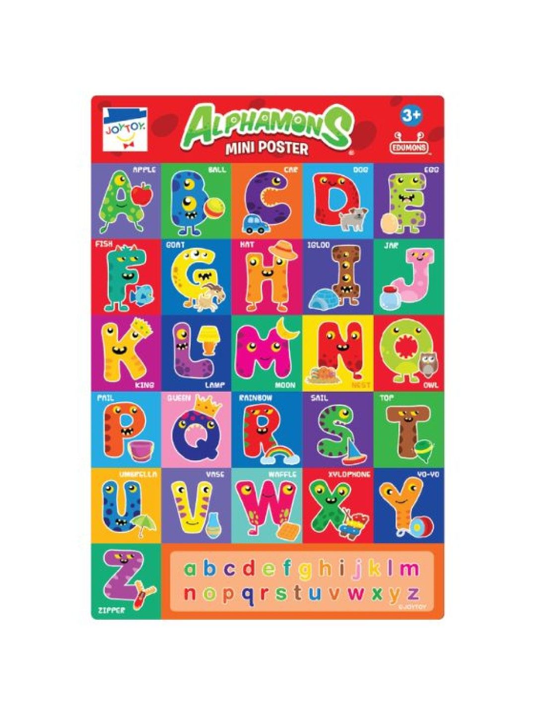 Joytoy Alphamons - Algemons 2-1 Mini Poster (No Color- Image 3)