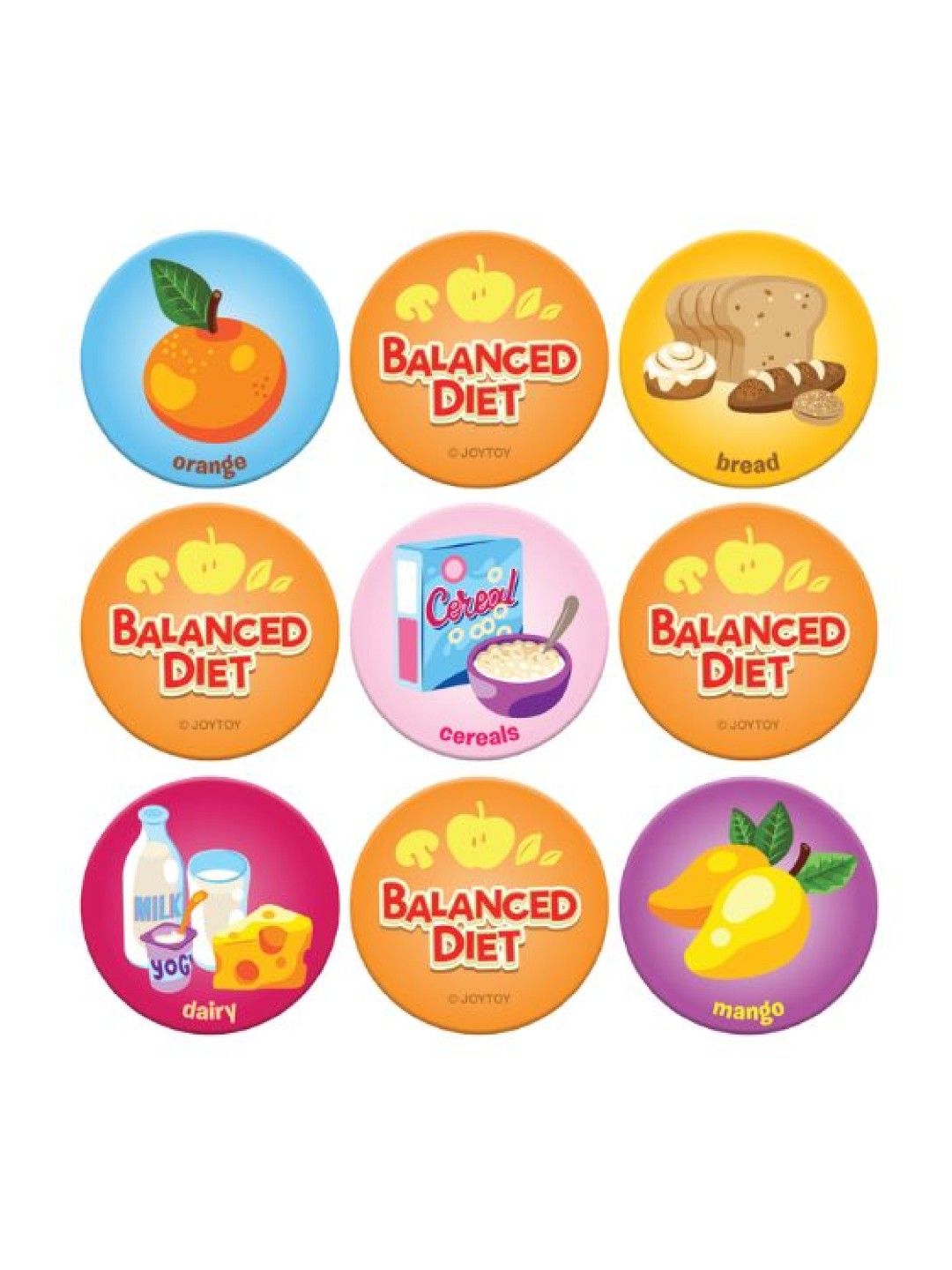Joytoy Balanced Diet & Memory Game 2-In-1 (No Color- Image 3)