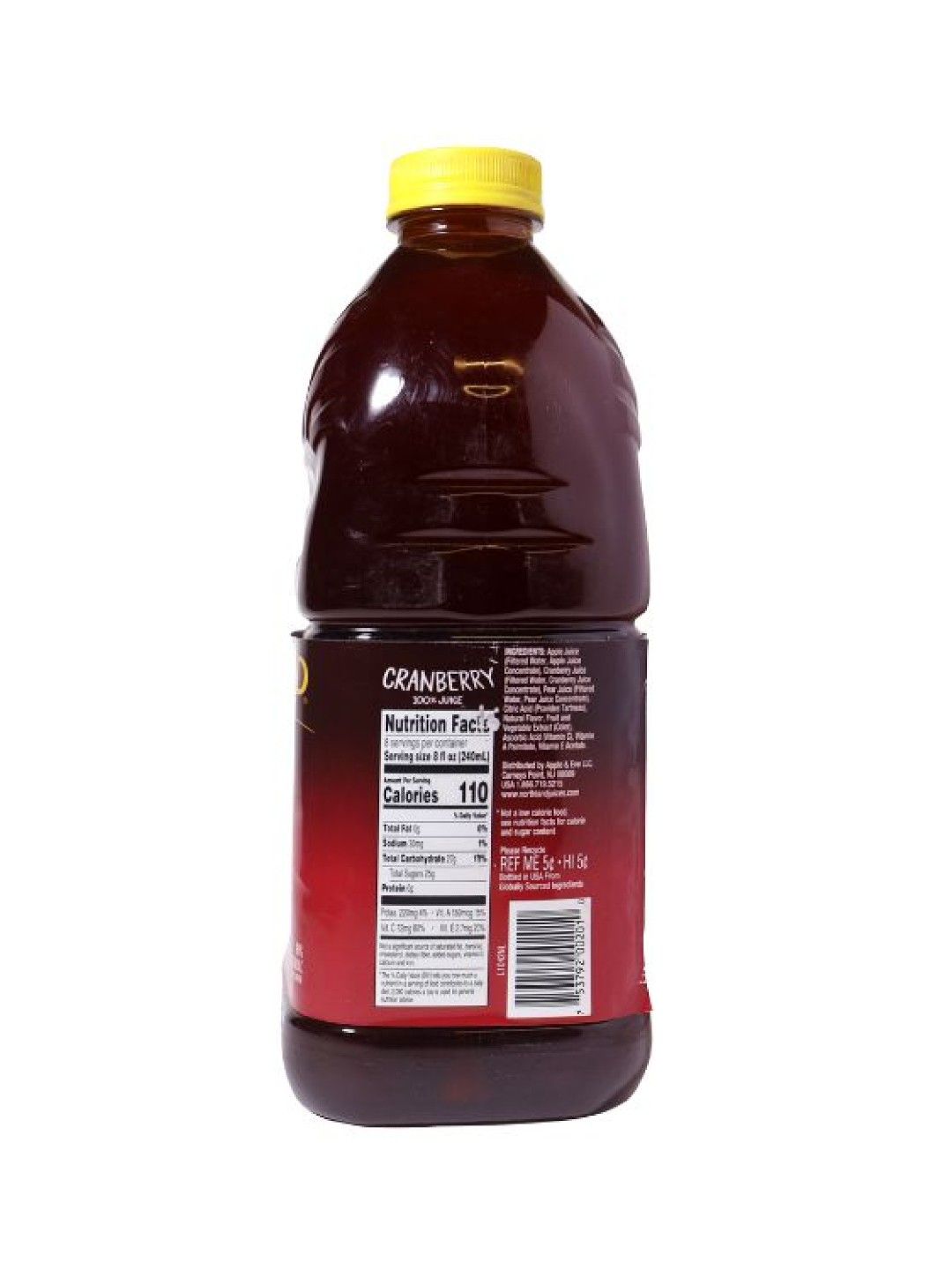 Northland Cranberry 100% Juice 64oz /1.89L (No Sugar Added) (No Color- Image 2)