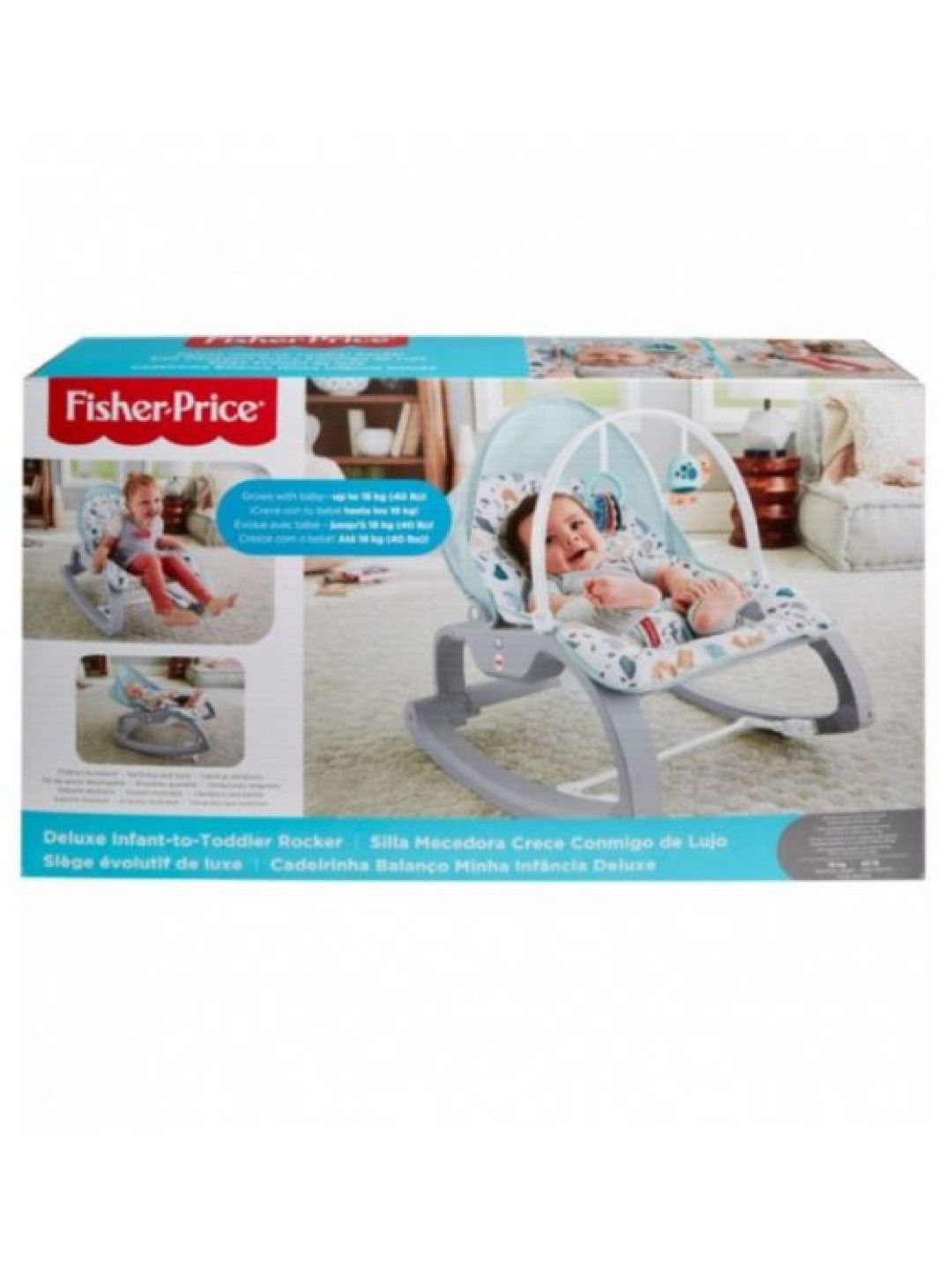 Fisher Price Deluxe Infant-to-Toddler Rocker (No Color- Image 3)