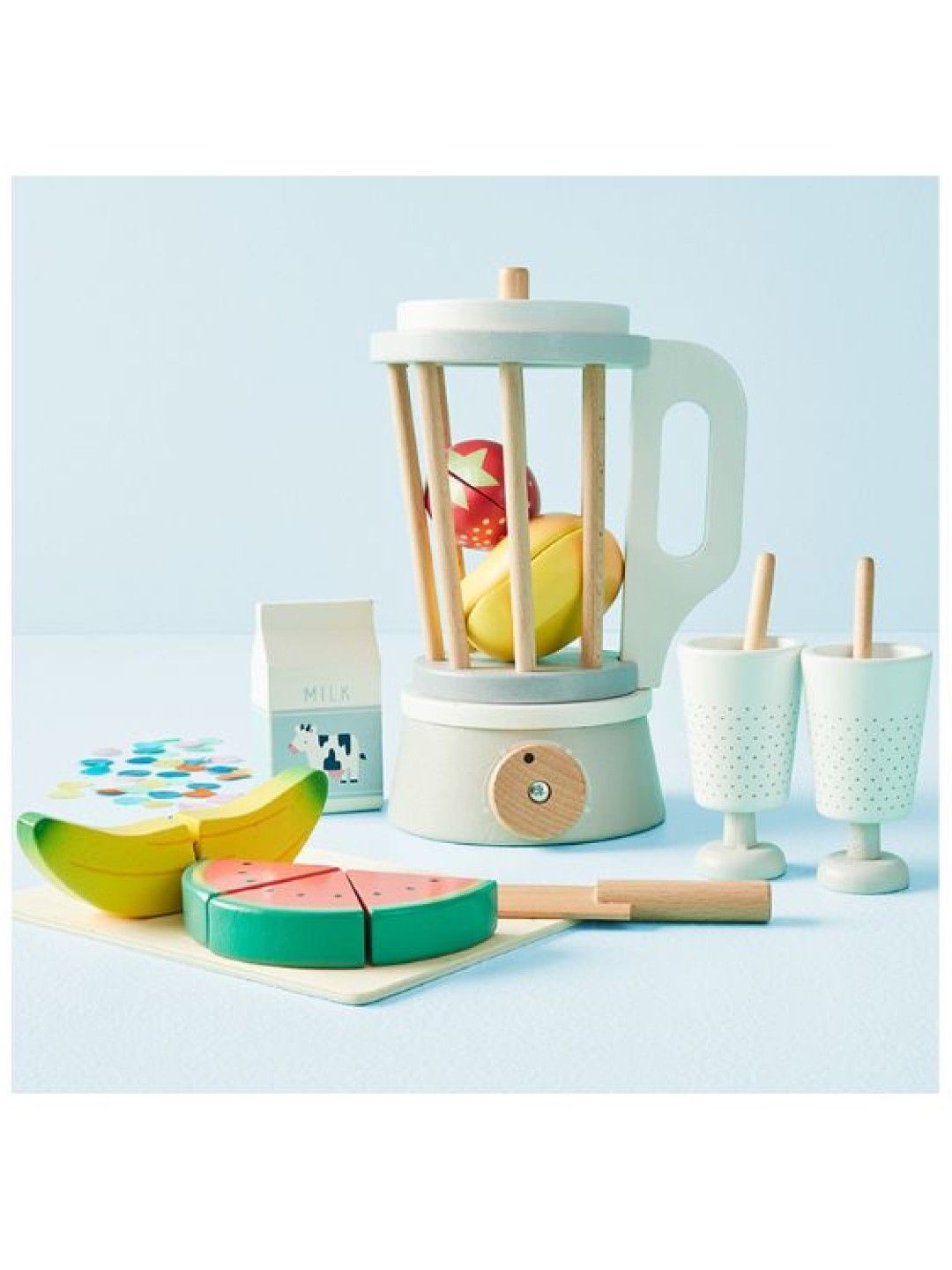 Anko 12-Piece Wooden Blender (No Color- Image 3)