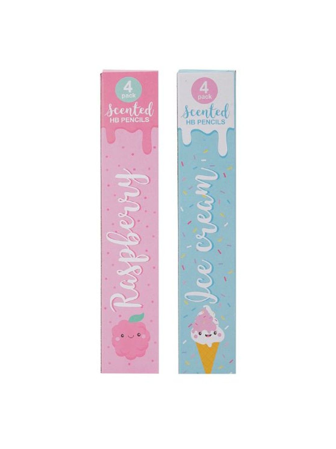 Anko 4 Pack Scented HB Pencils (Raspberry- Image 4)