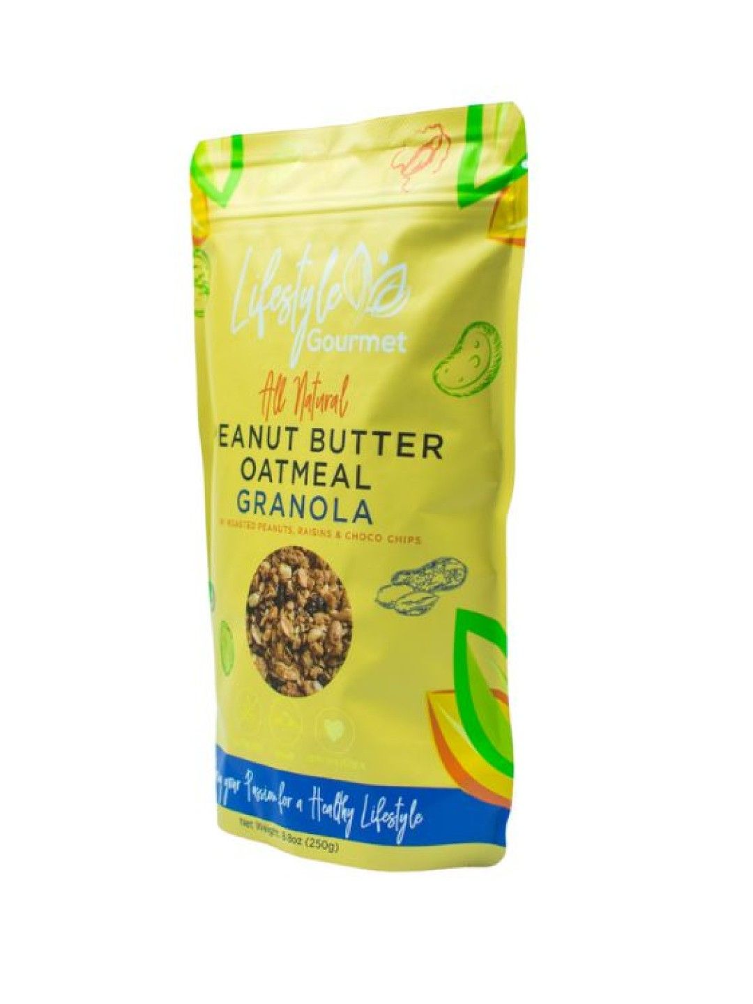 Lifestyle Gourmet Peanut Butter Granola (No Color- Image 3)