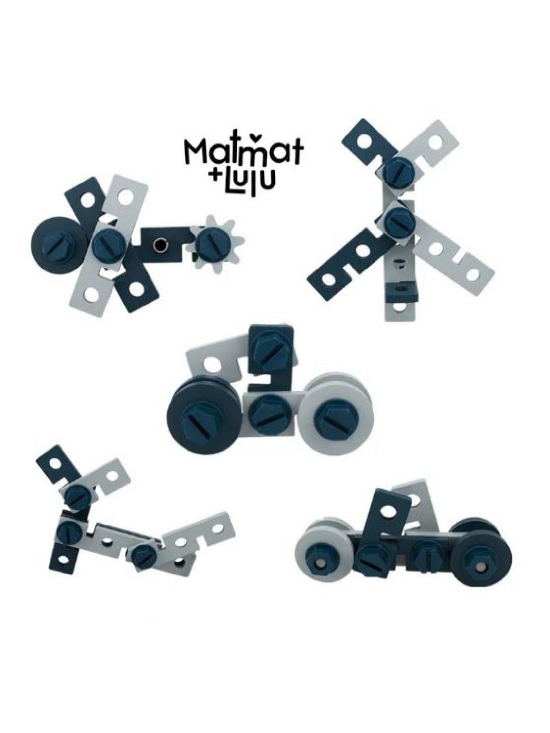 Matmat + Lulu Wooden Construction Tool Set (No Color- Image 3)