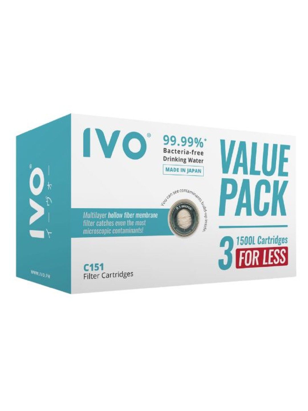 IVO Value Pack (3pcs. IVO Refill Cartridge) (No Color- Image 3)