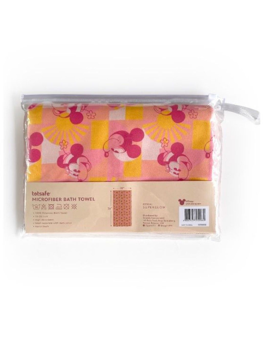 Totsafe Disney Quick Dry Microfiber Towels - Mickey & Friends (Superglow) (No Color- Image 3)