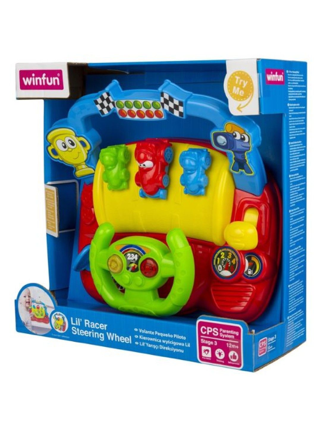winfun Lil' Racer Steering Wheel (No Color- Image 3)