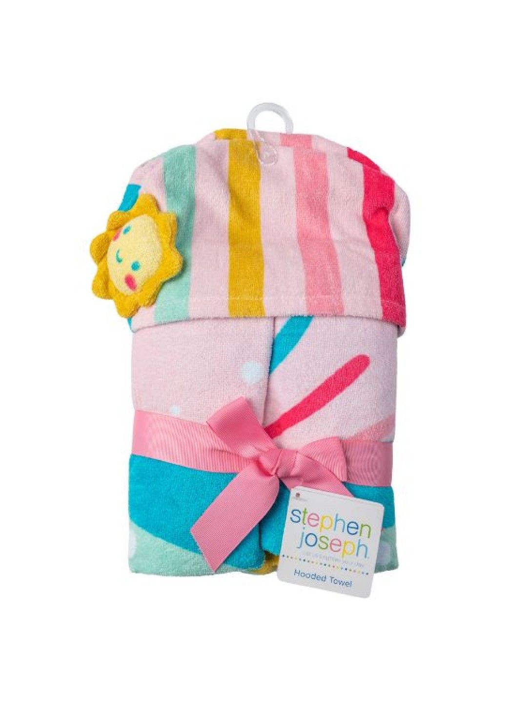 Stephen Joseph Hooded Towel (Rainbow- Image 3)