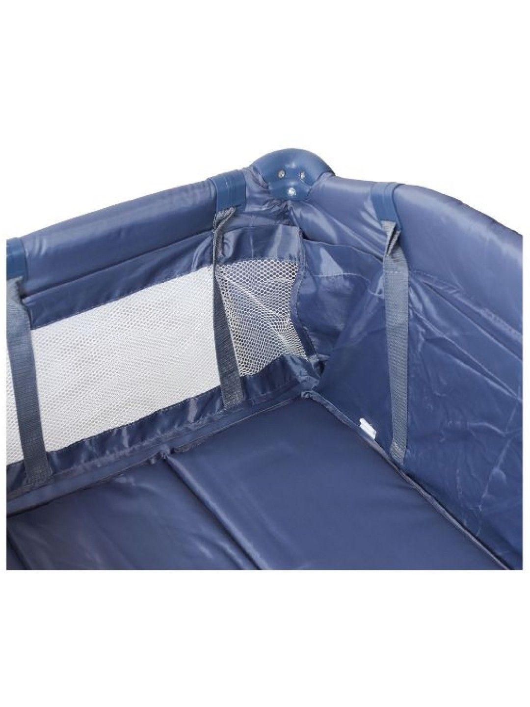 Bebeta Double Layer Playpen with  Diaper Changer & Mosquito Net (Navy Blue- Image 3)