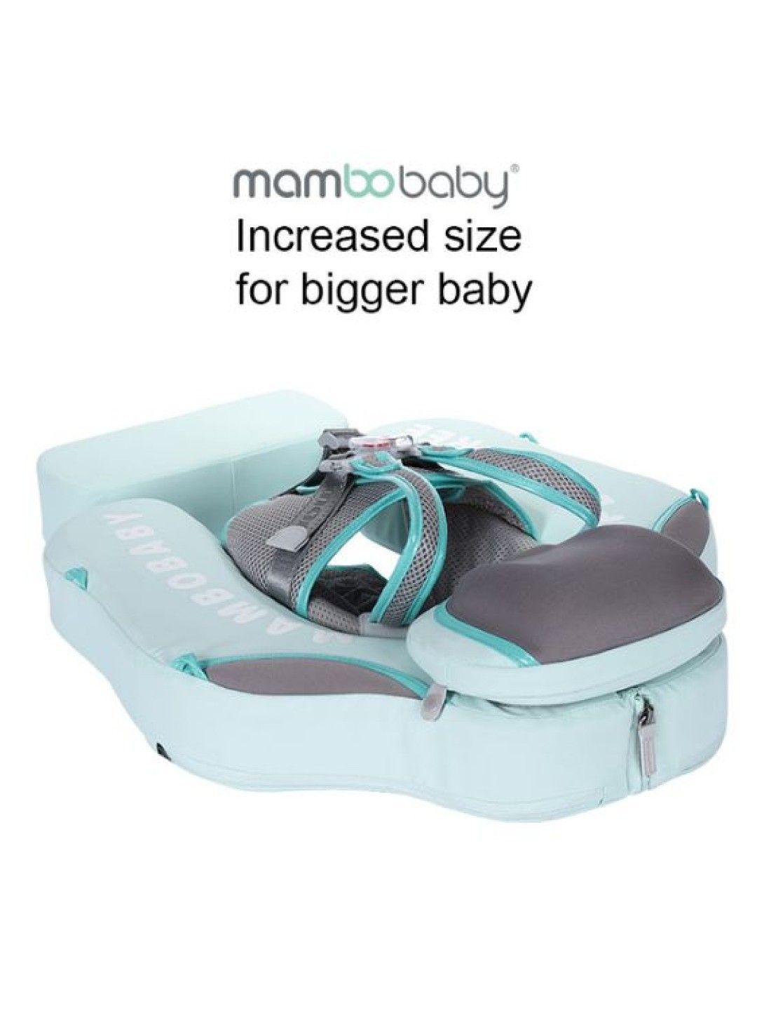 Mambobaby Air-Free Foldable Chest Type With Canopy and Stabilizer (Blue-Green) (Blue green- Image 2)