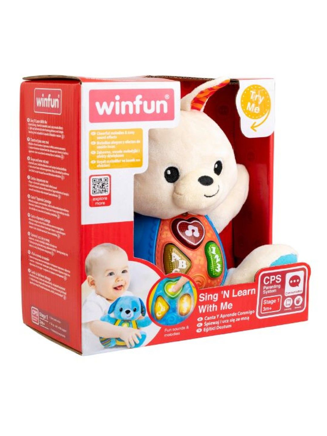 winfun Sing N Learn With Me - Bouncy Bunny (No Color- Image 3)