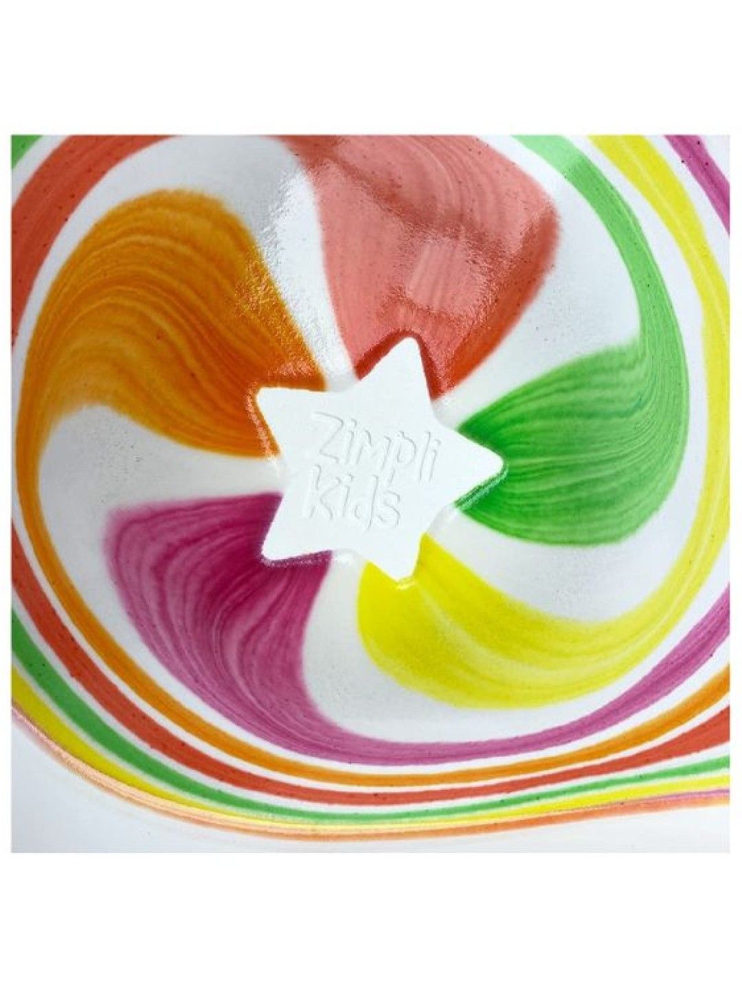 Zimpli Kids White Star with Rainbow Effect (No Color- Image 3)