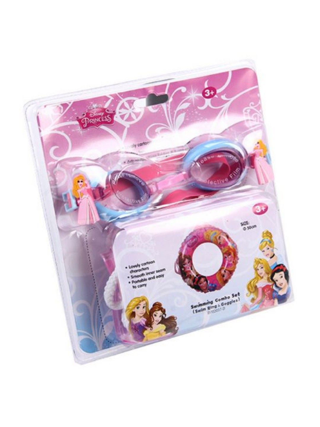 Disney Princess Swim Ring & Goggles (Multicolor- Image 3)