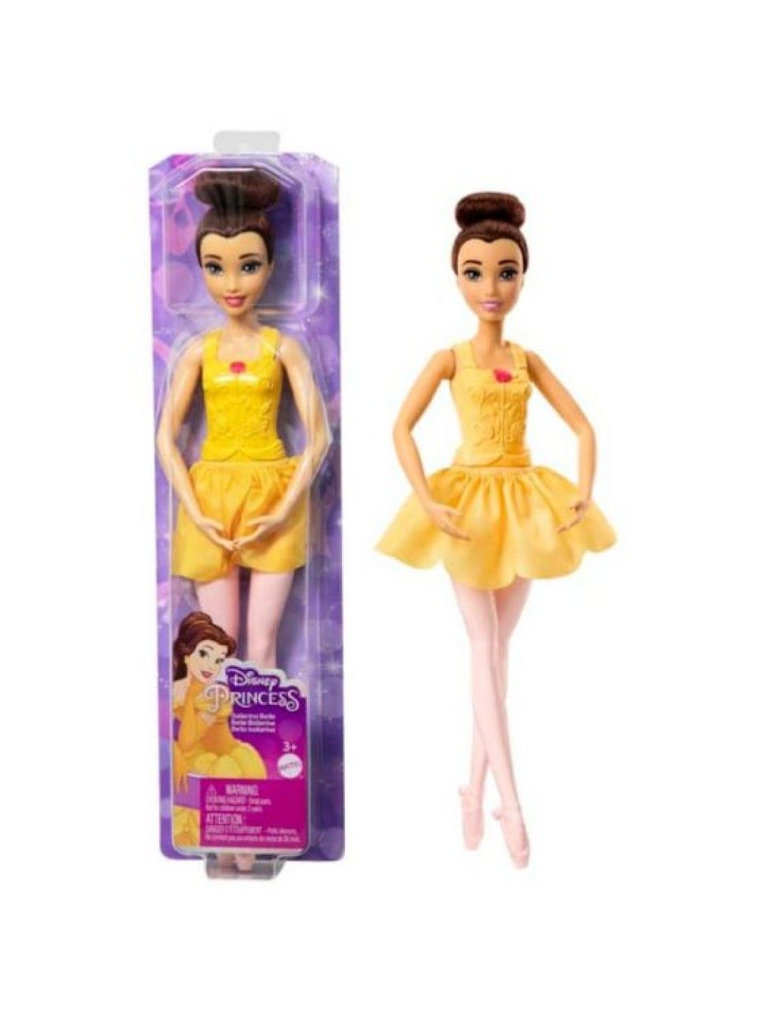 Disney Princess Disney Princess Ballerina Doll Assortment - Belle (No Color- Image 3)