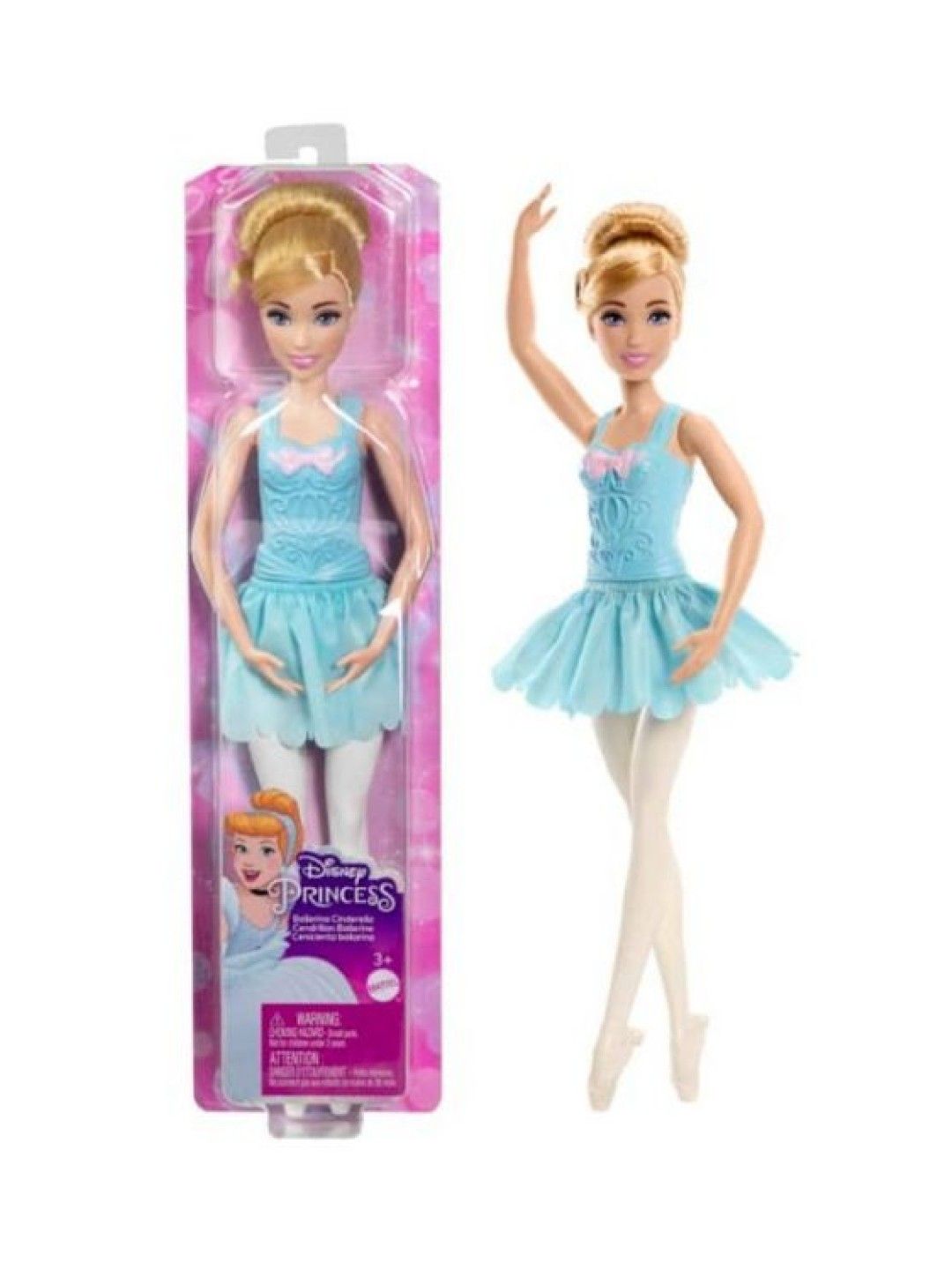Disney Princess Disney Princess Ballerina Doll Assortment - Cinderella (No Color- Image 3)