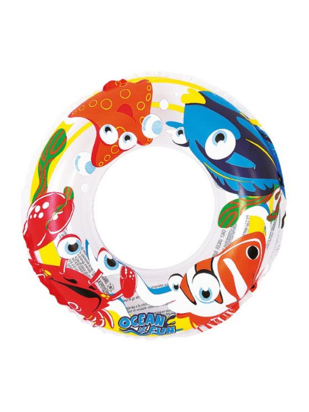 SunClub Ocean Fun Swim Ring (Random Assortment) (Multicolor- Image 3)