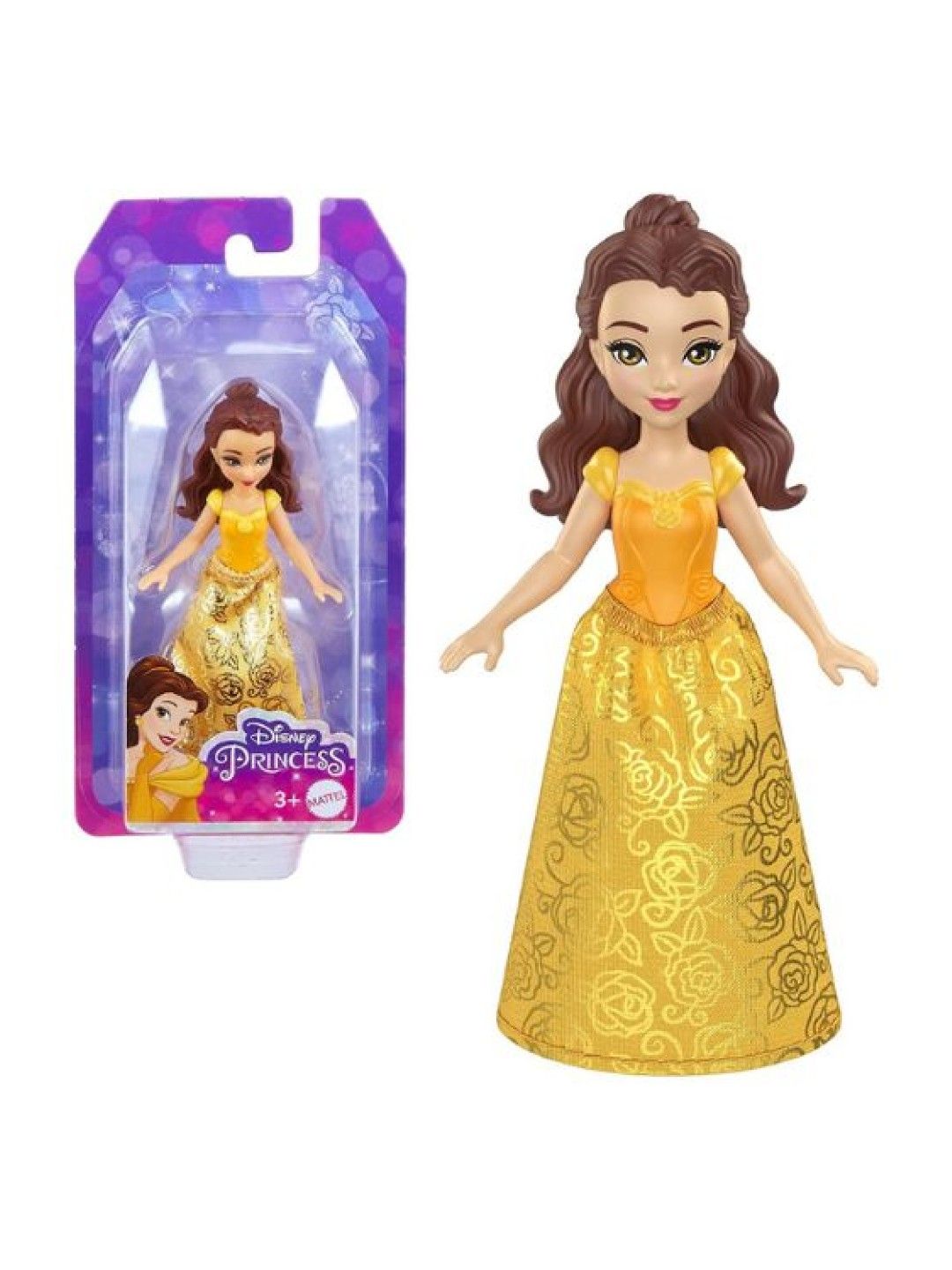 Disney Princess Disney Princess Mini Doll Belle (No Color- Image 3)