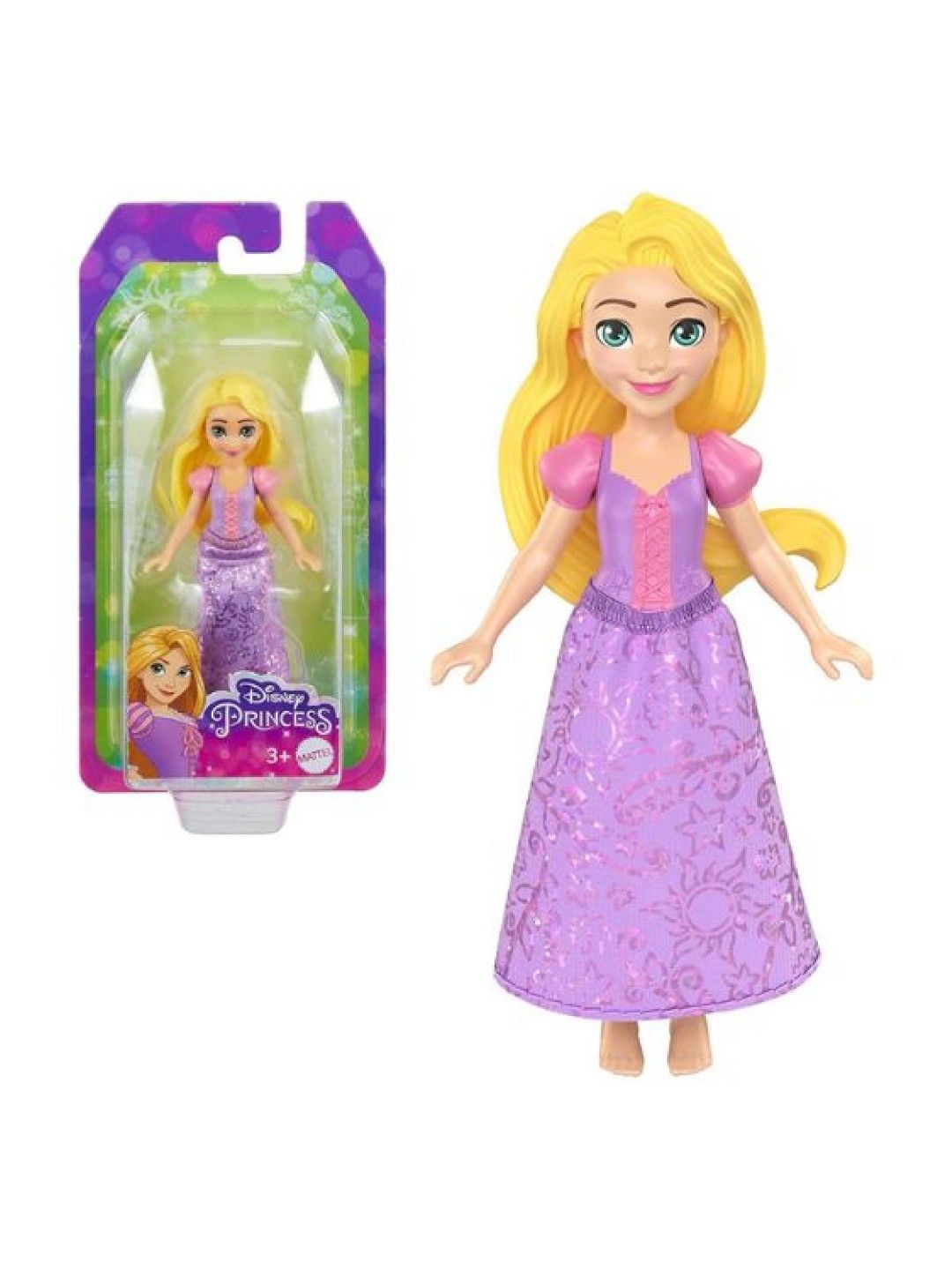 Disney Princess Disney Princess Mini Doll Rapunzel (No Color- Image 3)