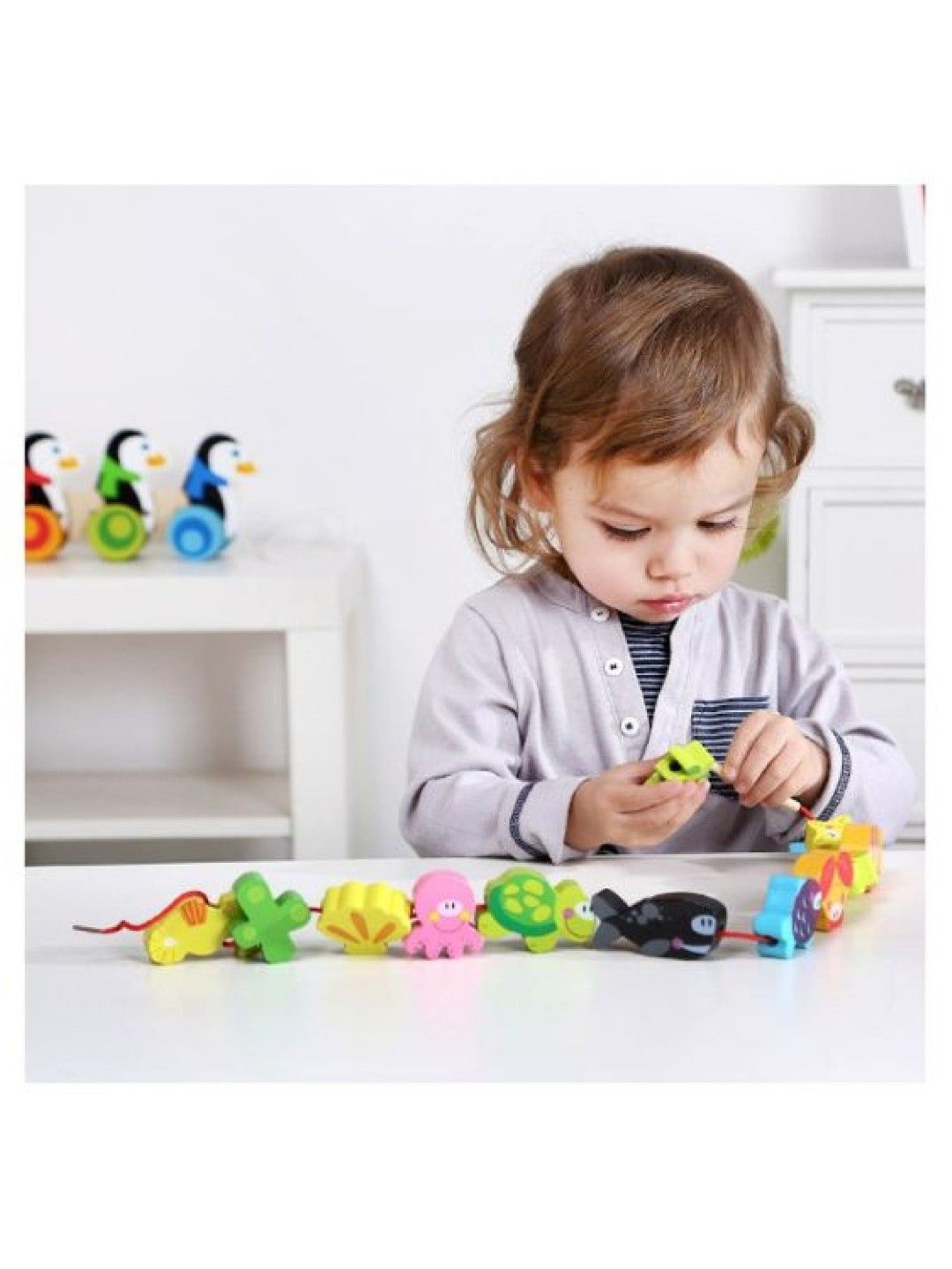 Tooky Toy [Buy 1 Take 1] Lacing Blocks - Marine (No Color- Image 3)
