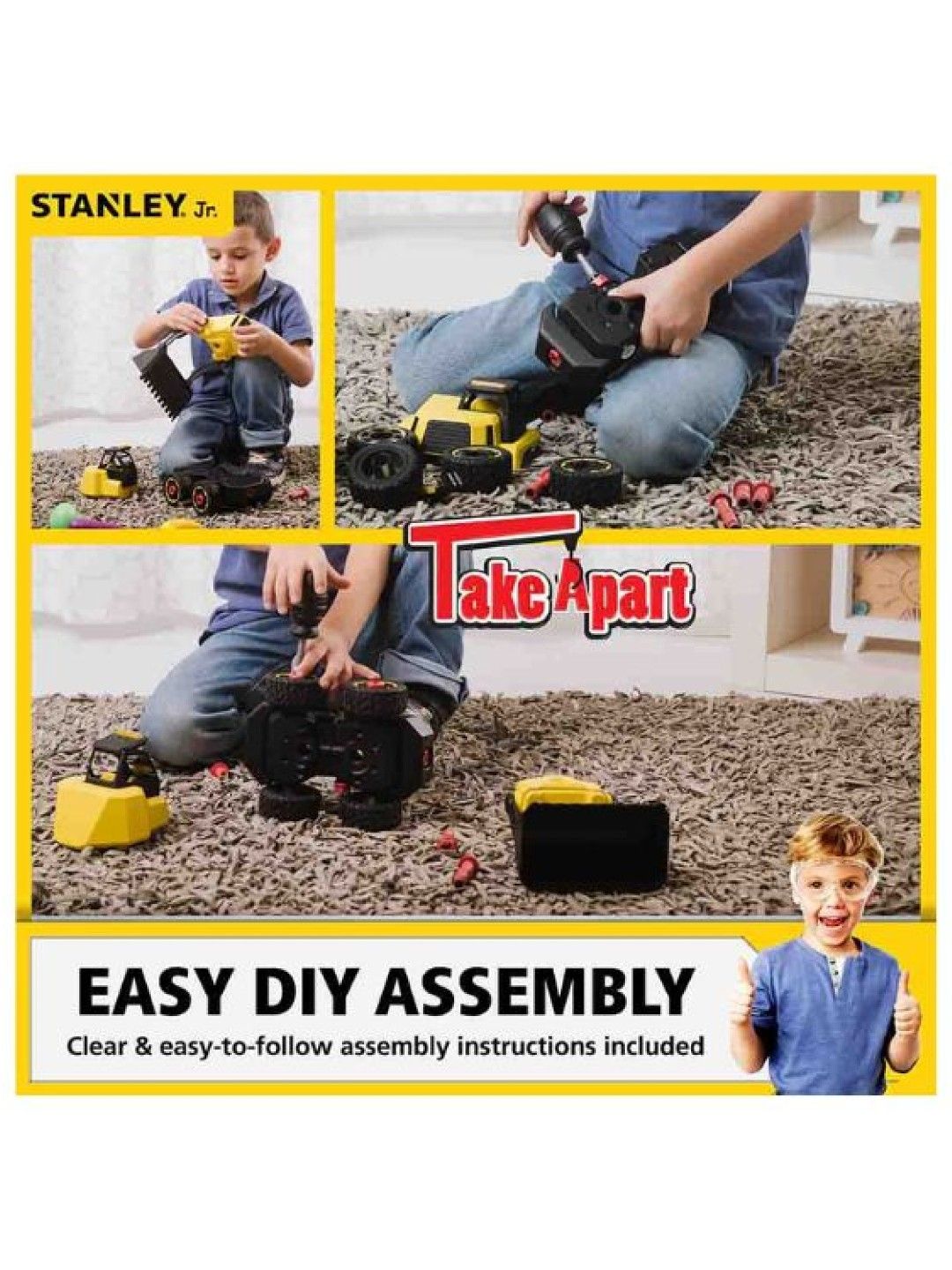 Stanley Take Apart Dump Truck Kit (No Color- Image 3)