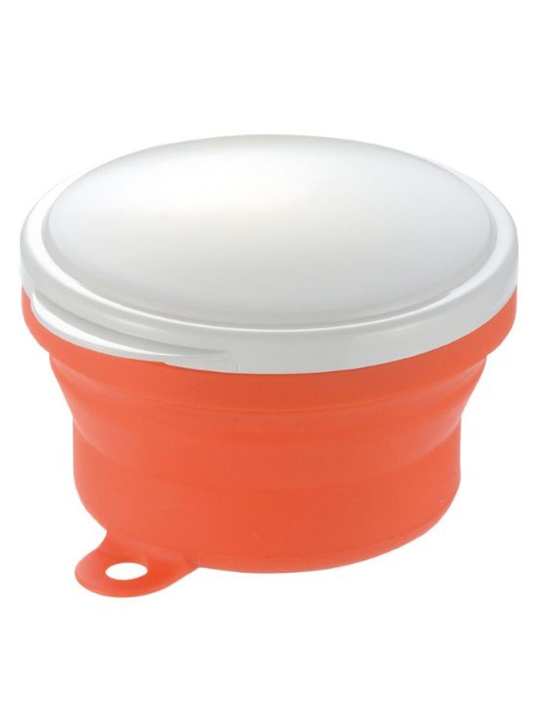 Richell Collapsible Bowl with Spoons (Orange- Image 3)