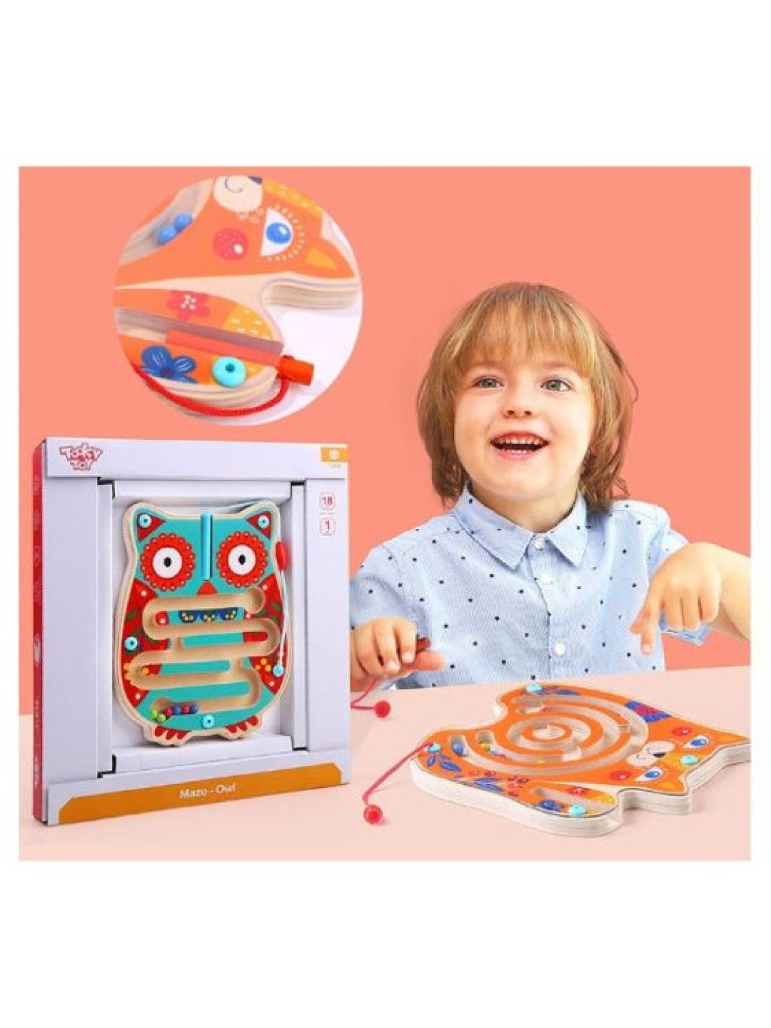 Tooky Toy [Buy 1 Take 1] Cat Maze (No Color- Image 3)