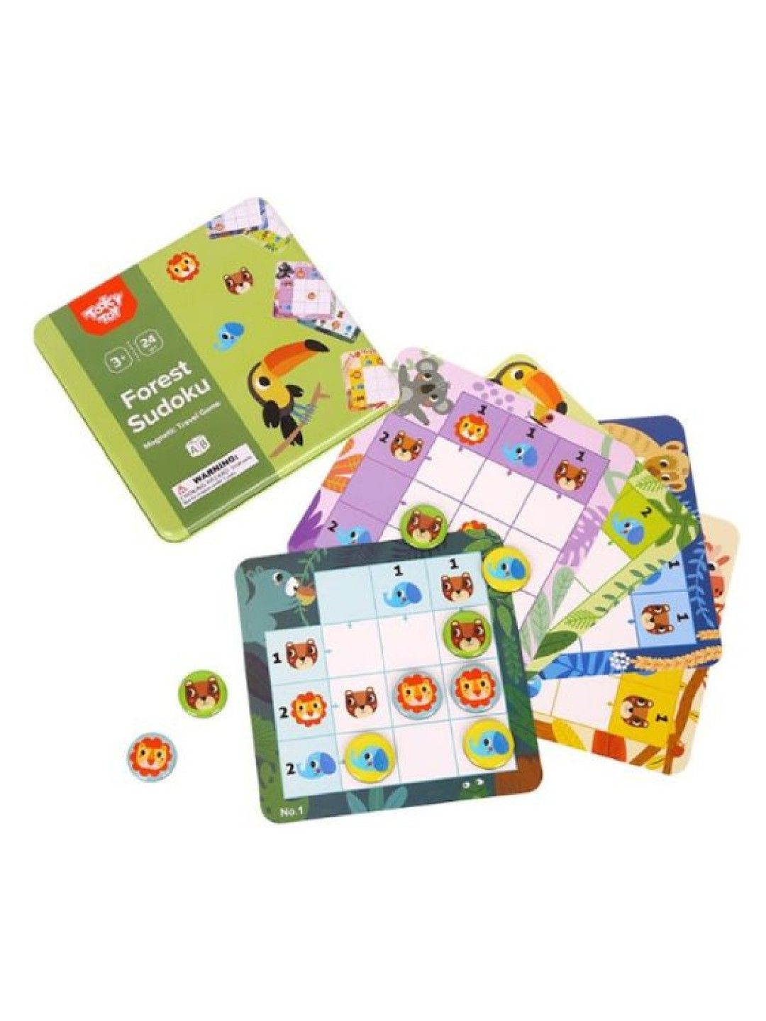 Tooky Toy [Buy 1 Take 1] Forest Sudoku (No Color- Image 3)