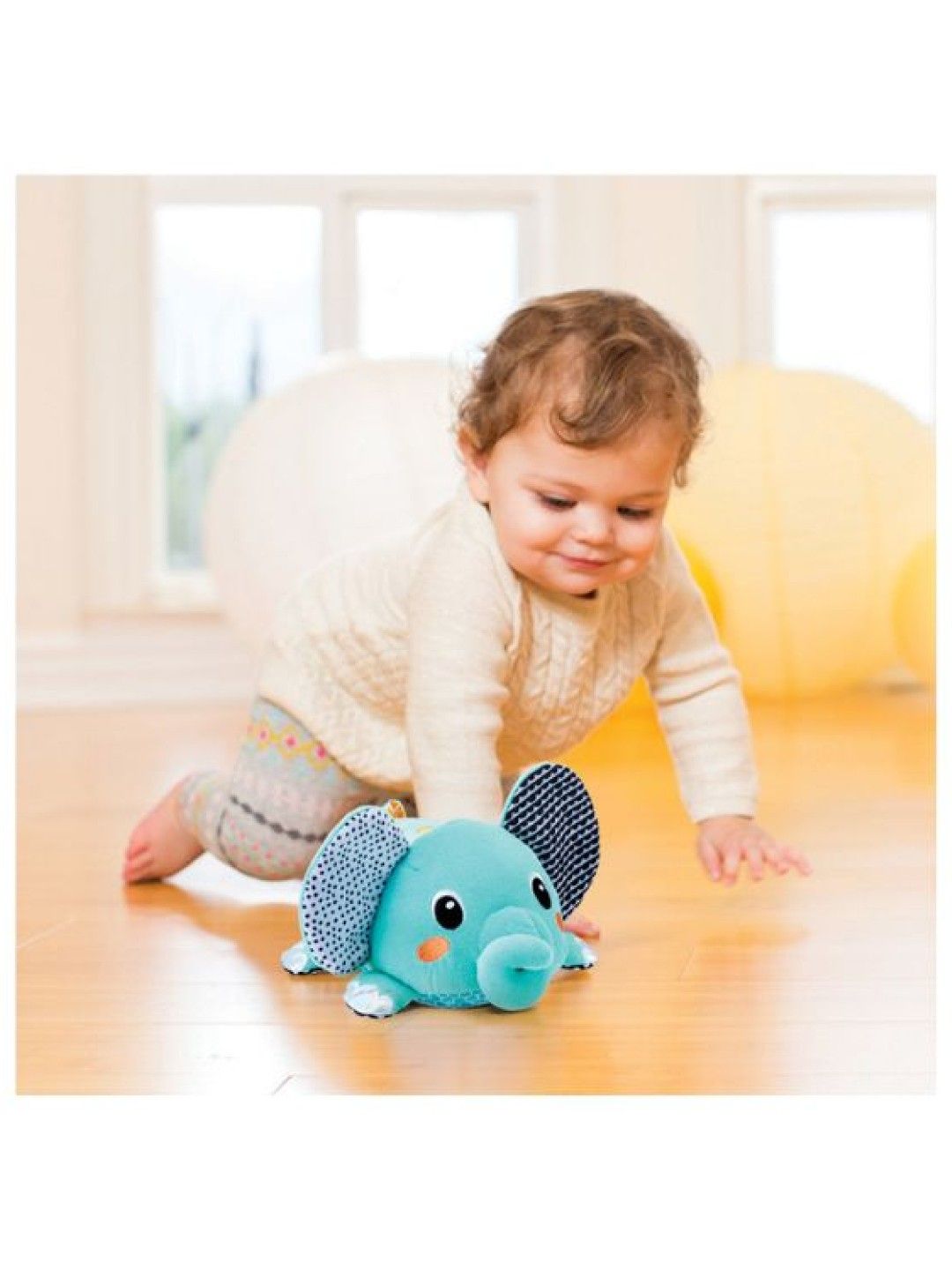 Infantino Musical Mover & Shaker - Elephant (Multicolor- Image 3)