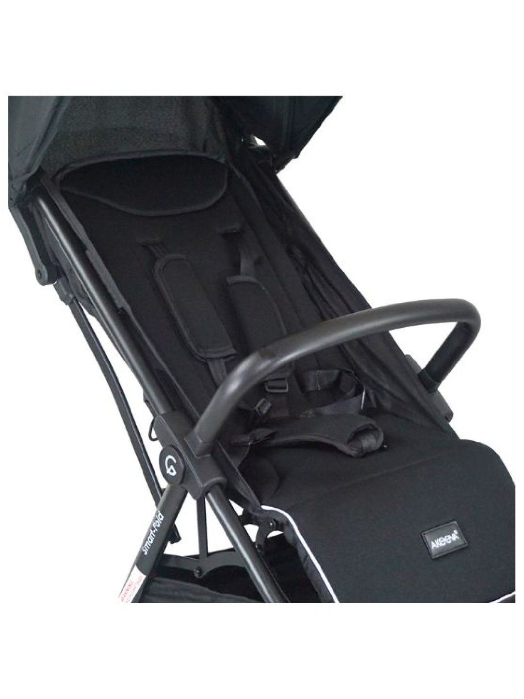 Akeeva Self-Fold Travel Stroller (Smart-Fold) (Black- Image 3)