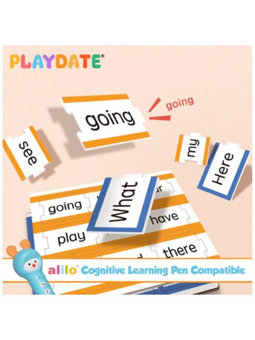 Playdate Sight Word Sentences (Alilo Cognitive Learning Pen Compatible) (No Color- Image 3)