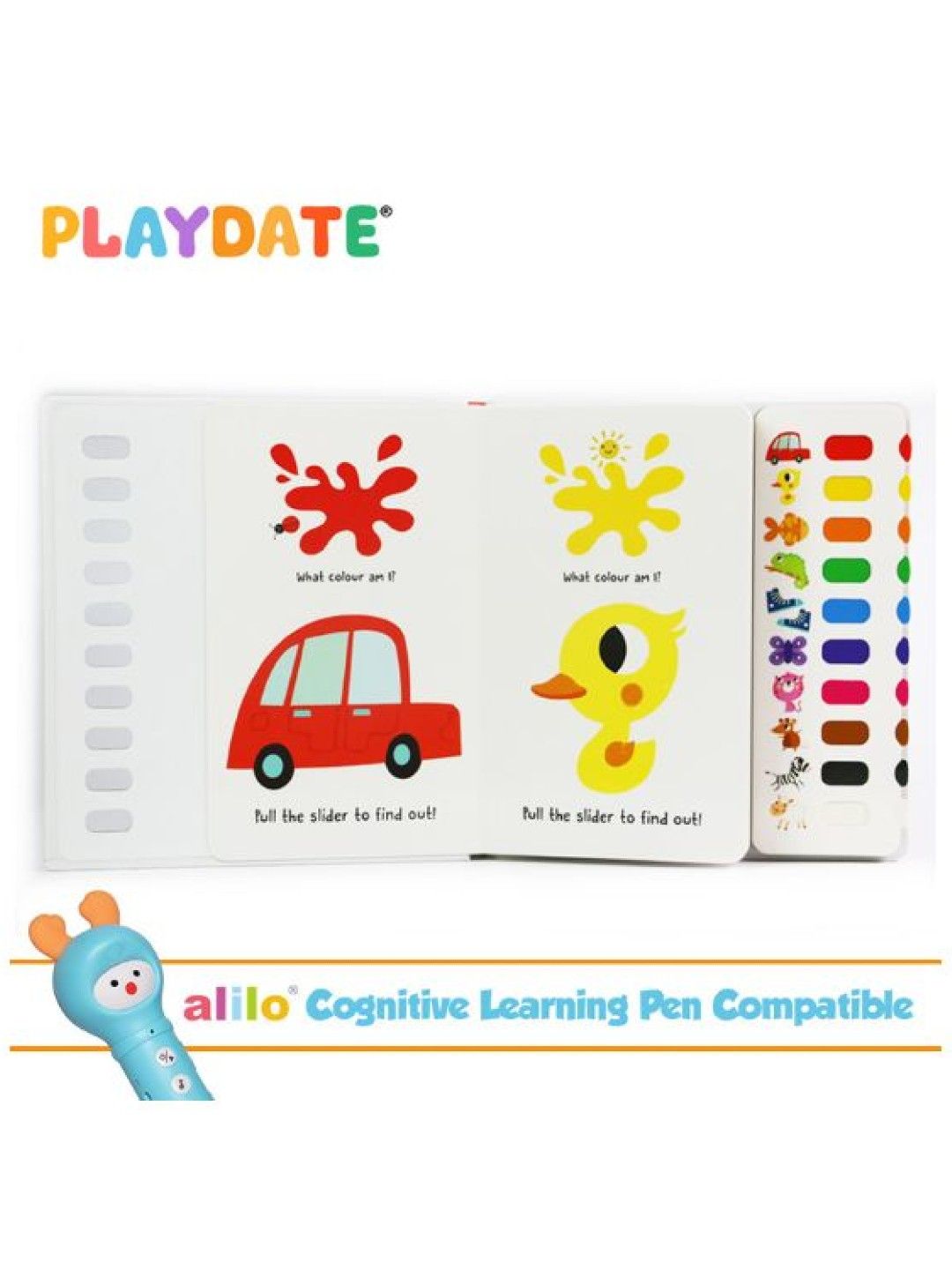 Playdate One by One (2 Books) (Alilo Cognitive Learning Pen Compatible) (No Color- Image 3)