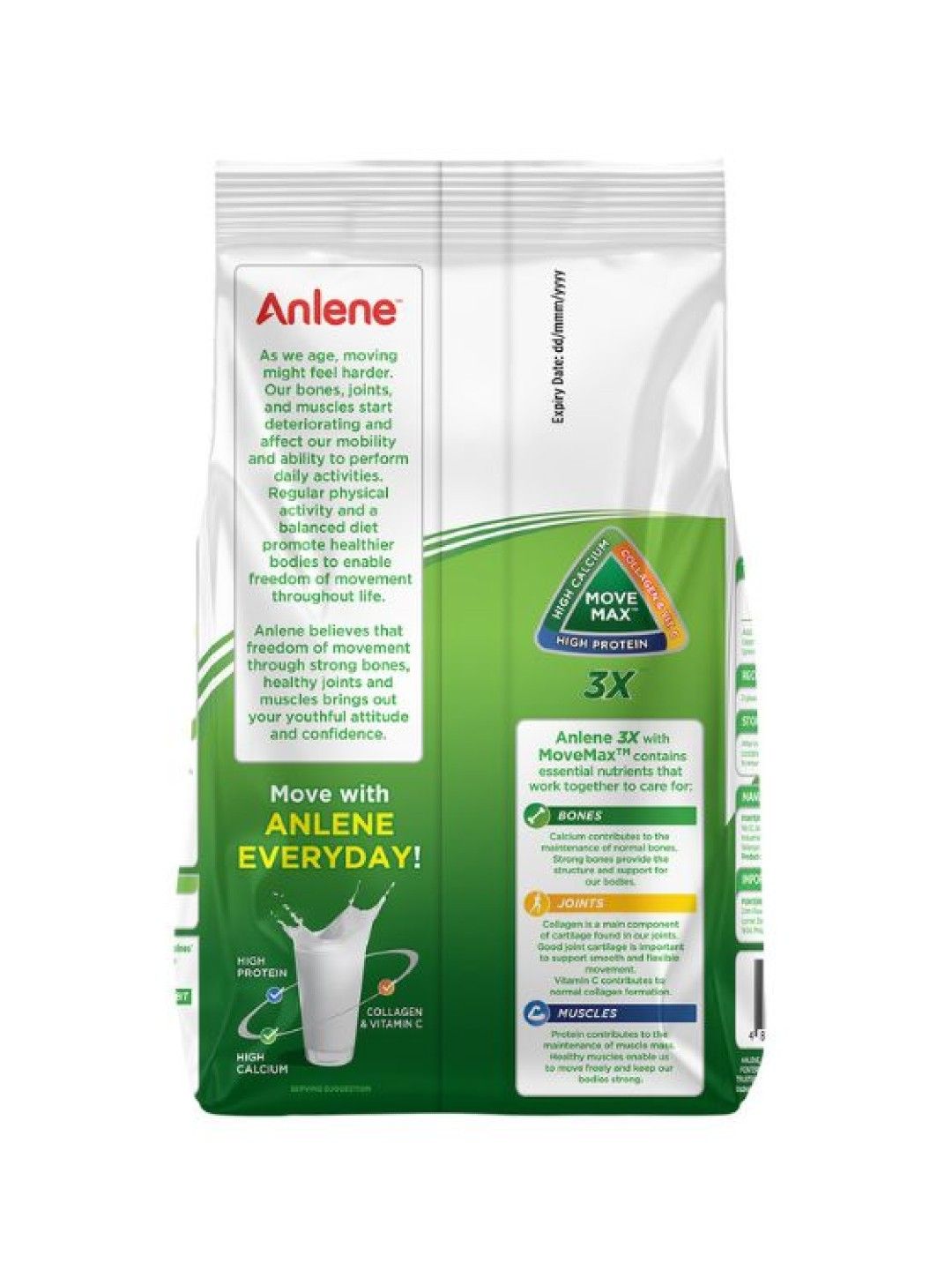 Anlene 3X Plain (600g) Bundle of 2 (No Color- Image 4)