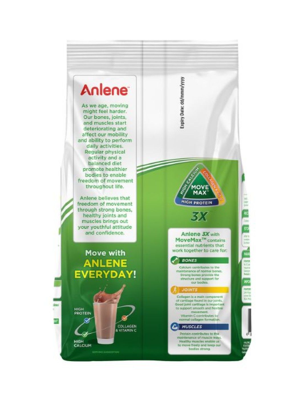 Anlene 3X Chocolate (600g) Bundle of 2 (No Color- Image 4)