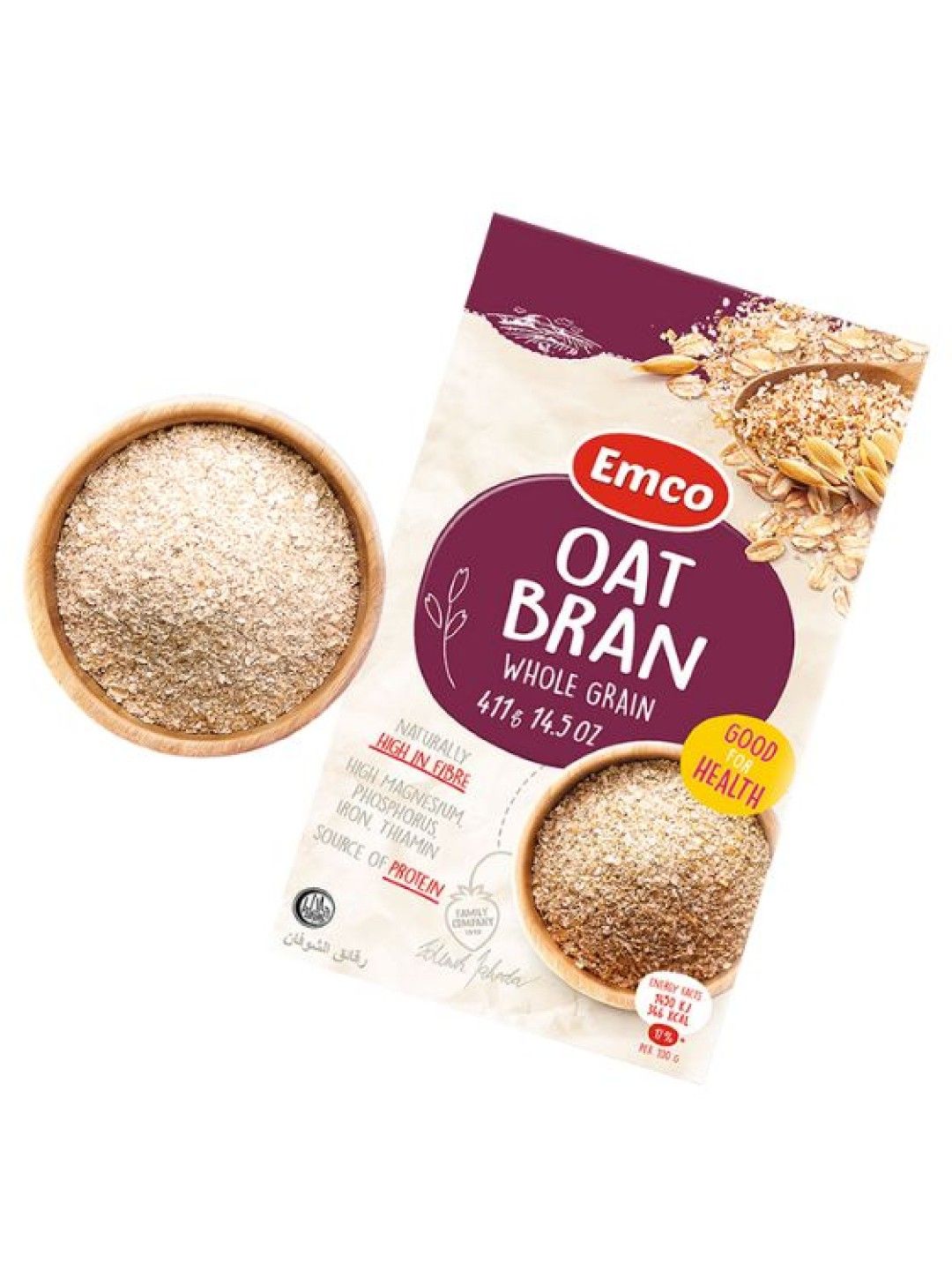 Emco Musli Oat Bran (411g) (No Color- Image 3)