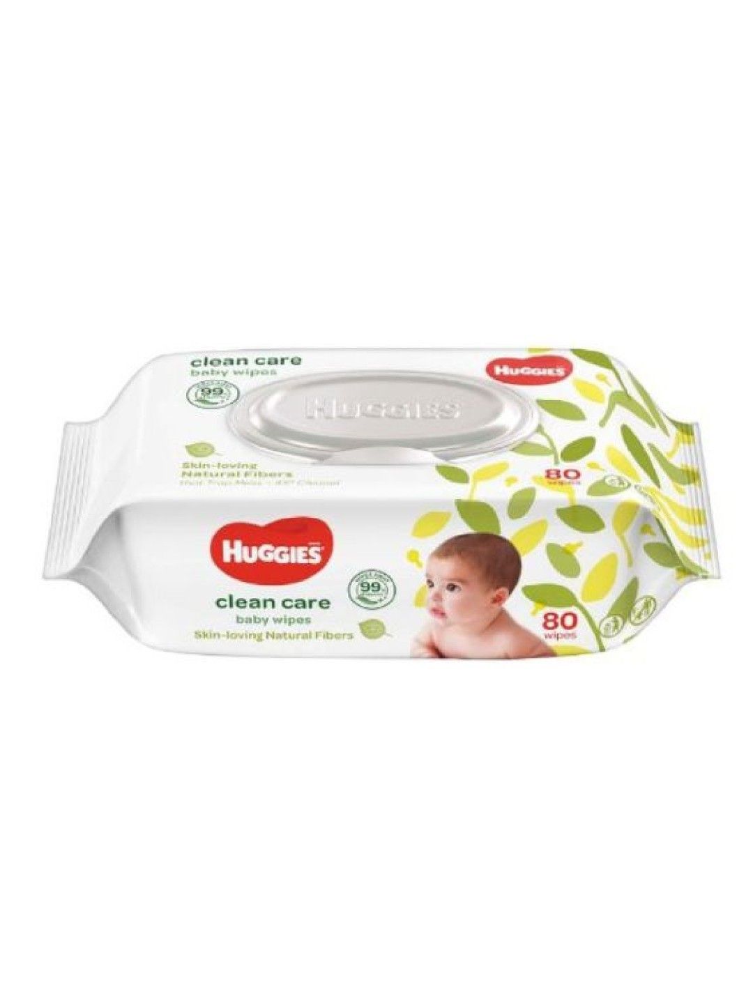 Huggies Clean Care Baby Wipes 80s (Bundle of 3) (No Color- Image 3)