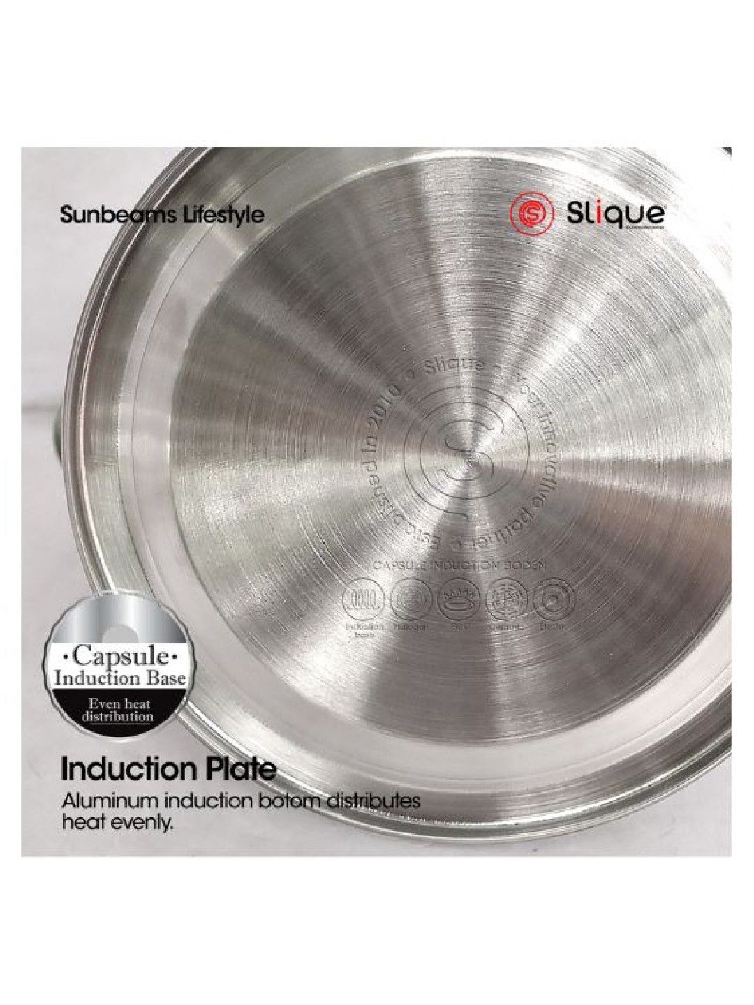 Sunbeams Lifestyle Slique Stainless Whisting Kettle 3L (No Color- Image 3)