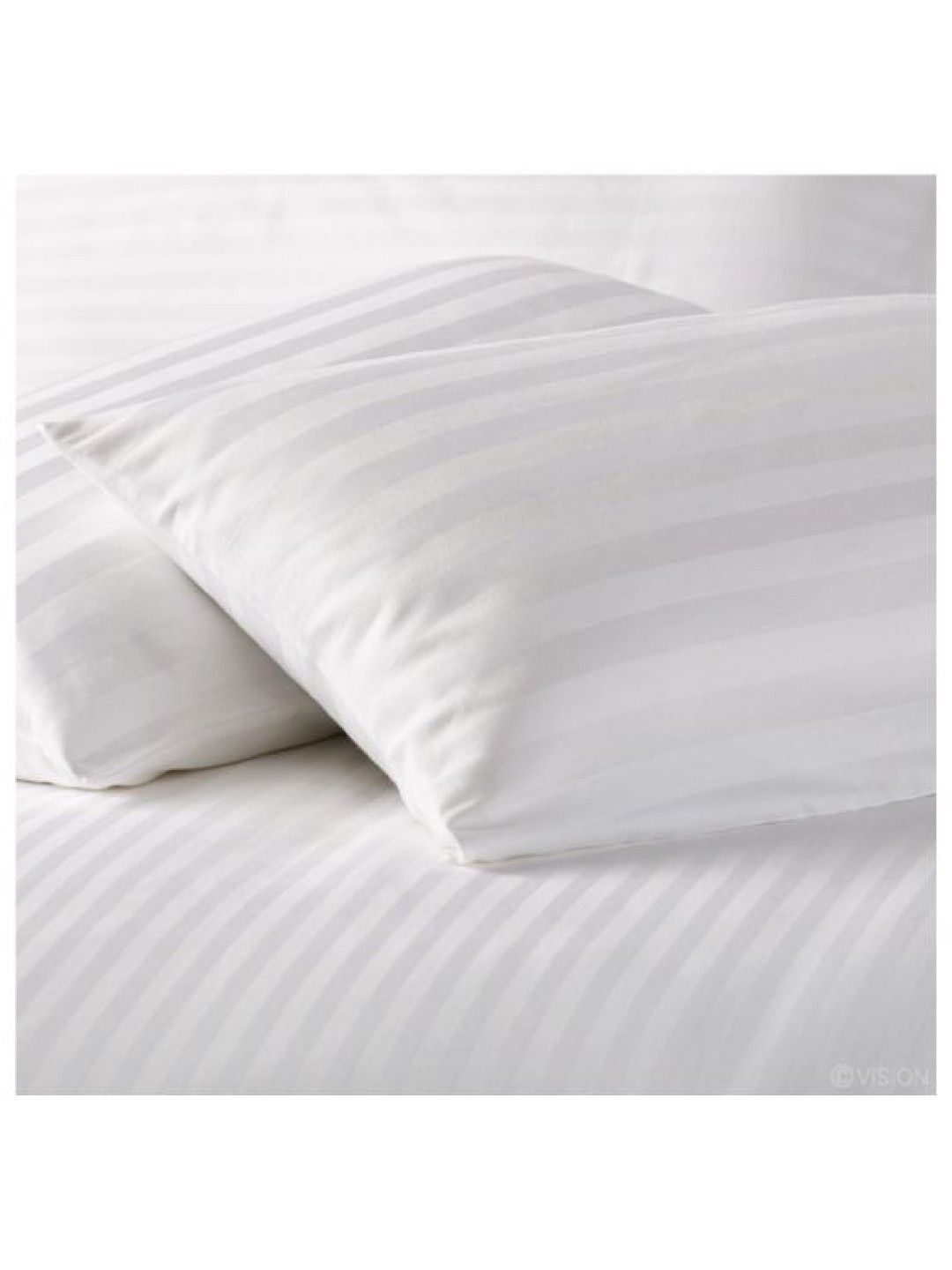 Lifestyle by Canadian 4-Piece Set Ls T300 Hotel - 1cm Stripes White (No Color- Image 3)