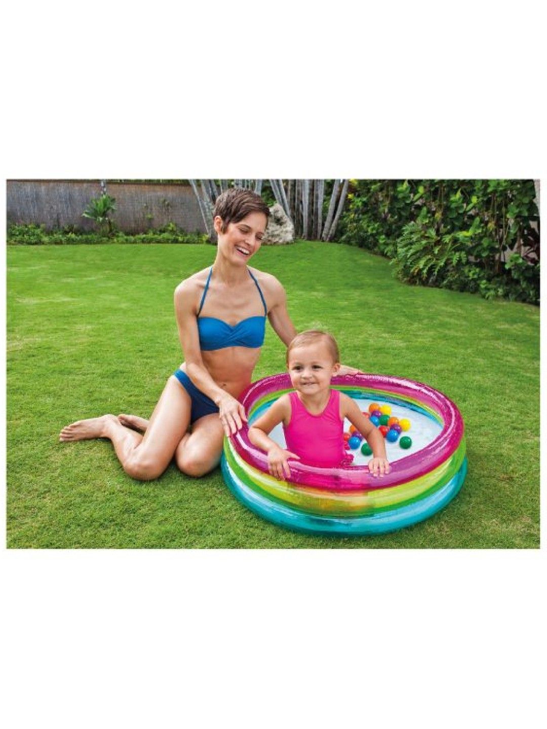 INTEX Classic 3-Ring Baby Ball Pit (No Color- Image 3)