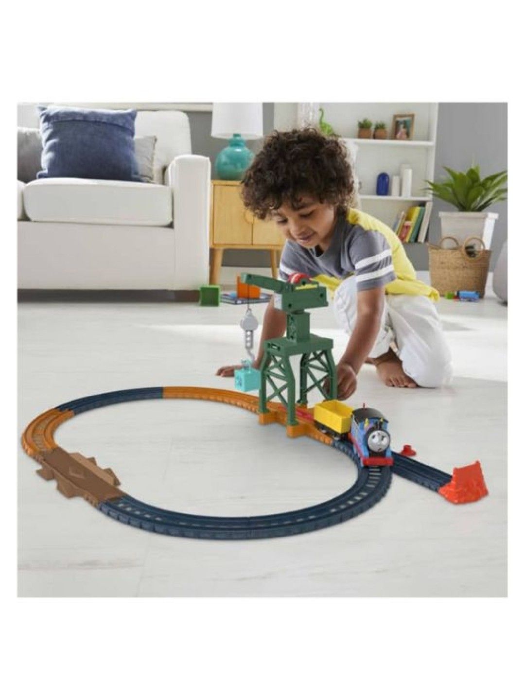 Thomas & Friends Fisher-Price Cranky the Crane Cargo Drop (No Color- Image 3)