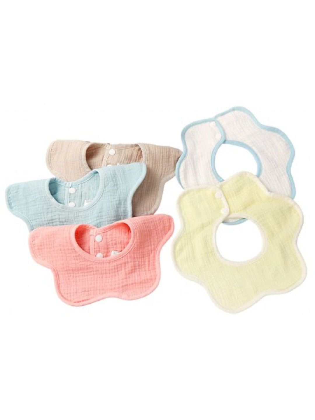 Swaddies PH Cloud Bibs (4pcs) (Girl- Image 2)