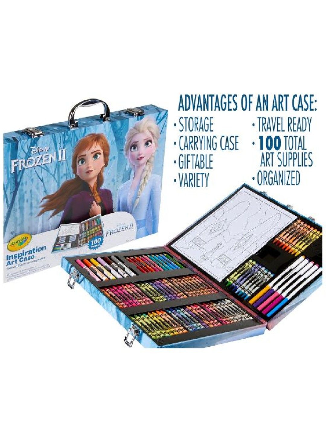 Crayola Frozen 2 Inspiration Art Case (No Color- Image 3)