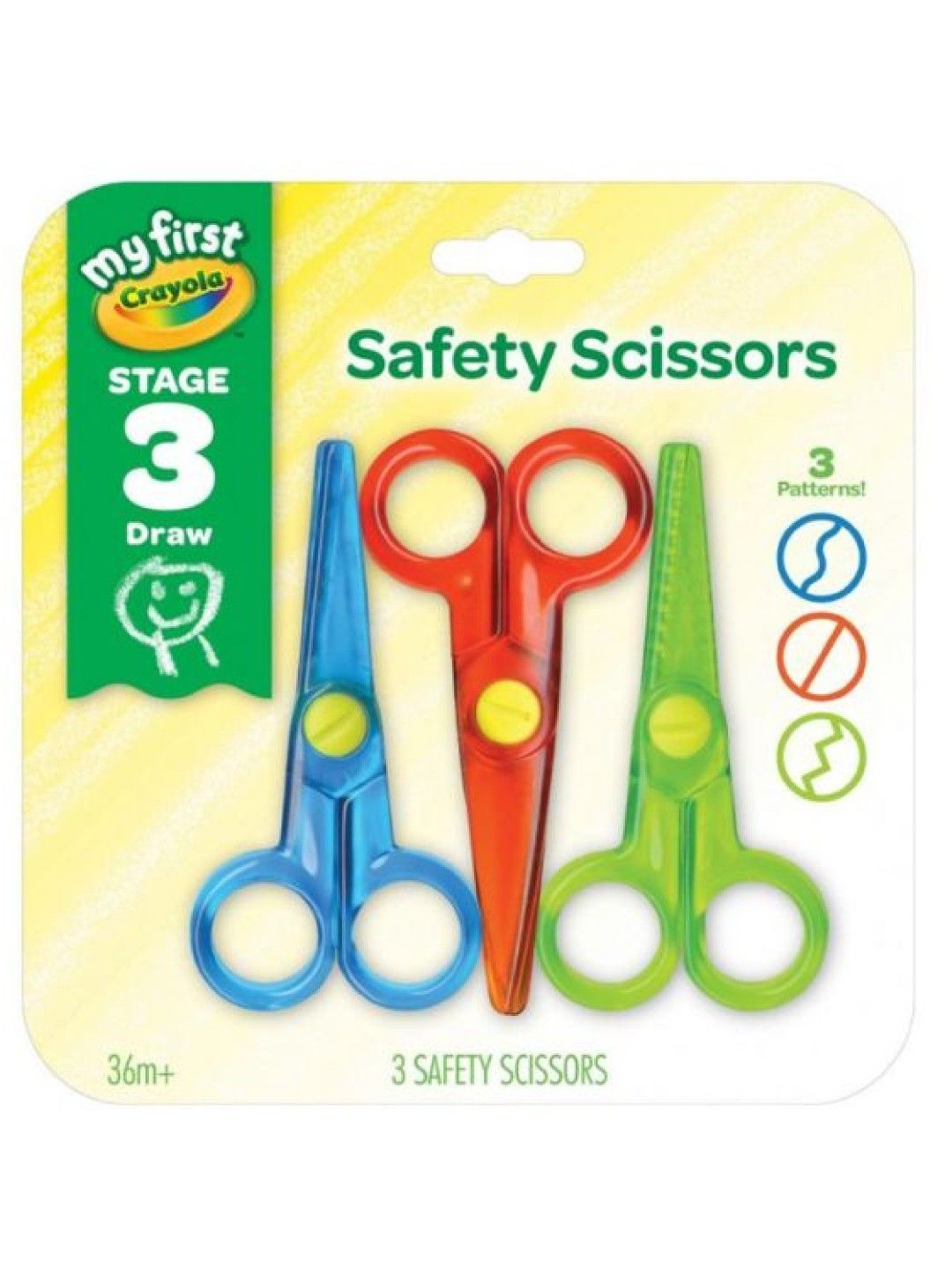 Crayola My First Crayola Safety Scissors (3 pcs) (No Color- Image 3)