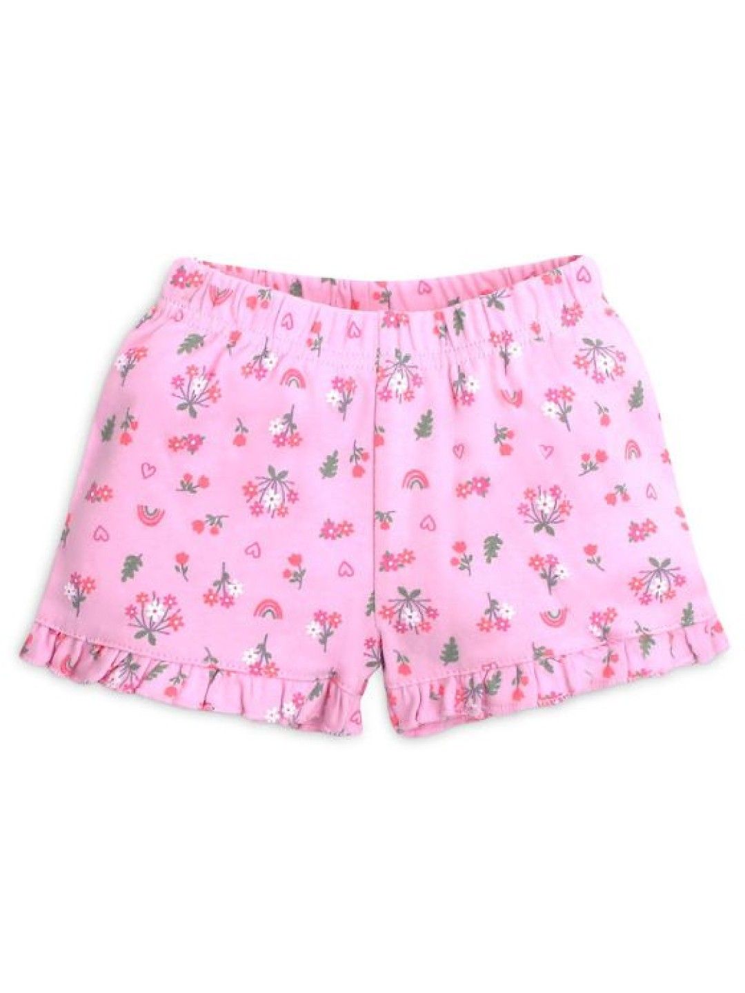 Mother's Choice 3 Pack Bodysuit, Shorts and Socks Set for Girls (Happy Dino- Image 3)