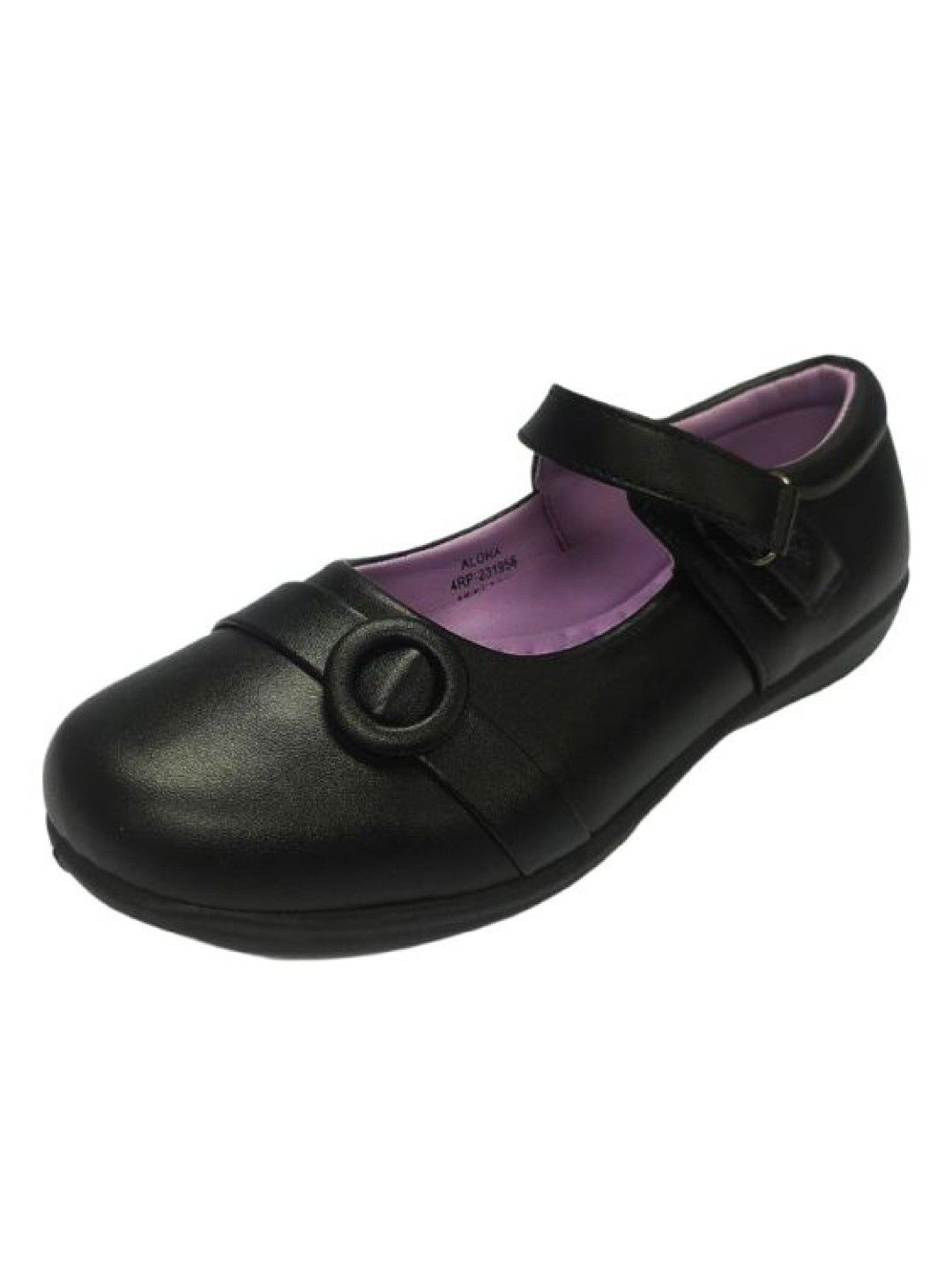 Ollie Alora School Shoes (Black- Image 3)