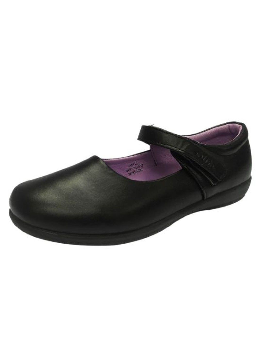 Ollie Angie School Shoes (Black- Image 3)