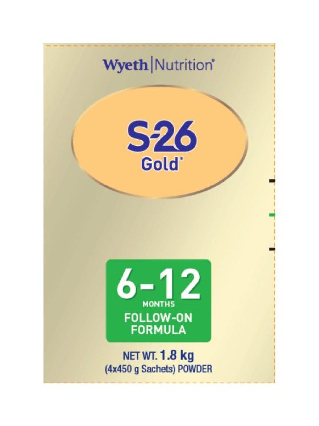 S-26 Gold Two Milk Supplement for 6-12 Months (1.8kg) (No Color- Image 3)