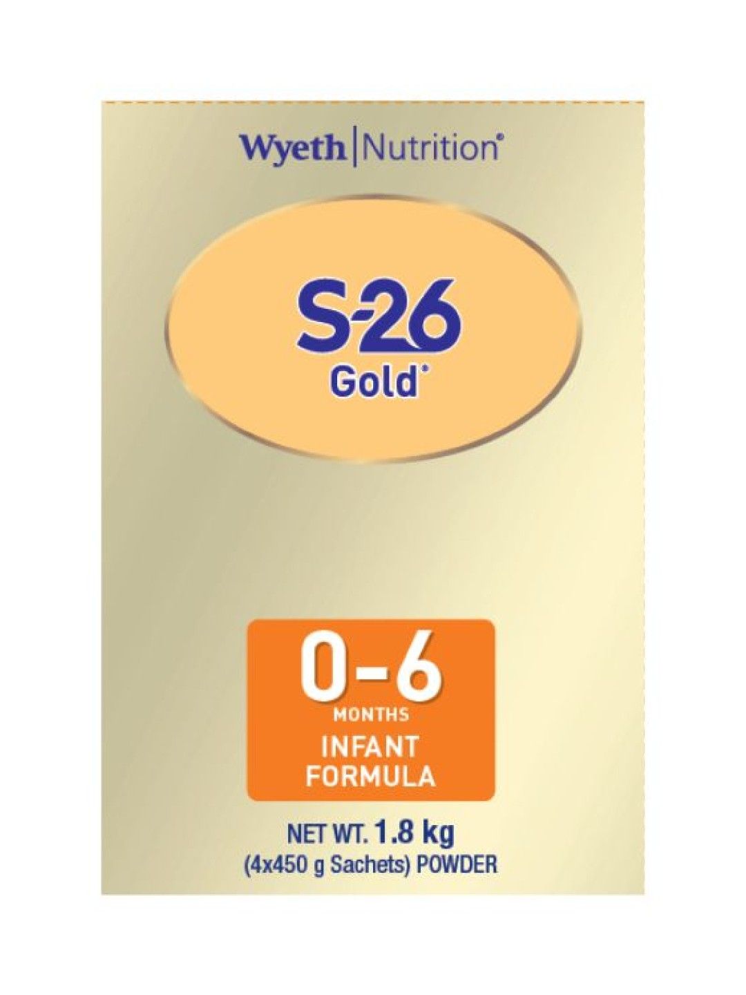 S-26 Gold One Milk Formula for 0-6 Months (1.8kg) (No Color- Image 3)